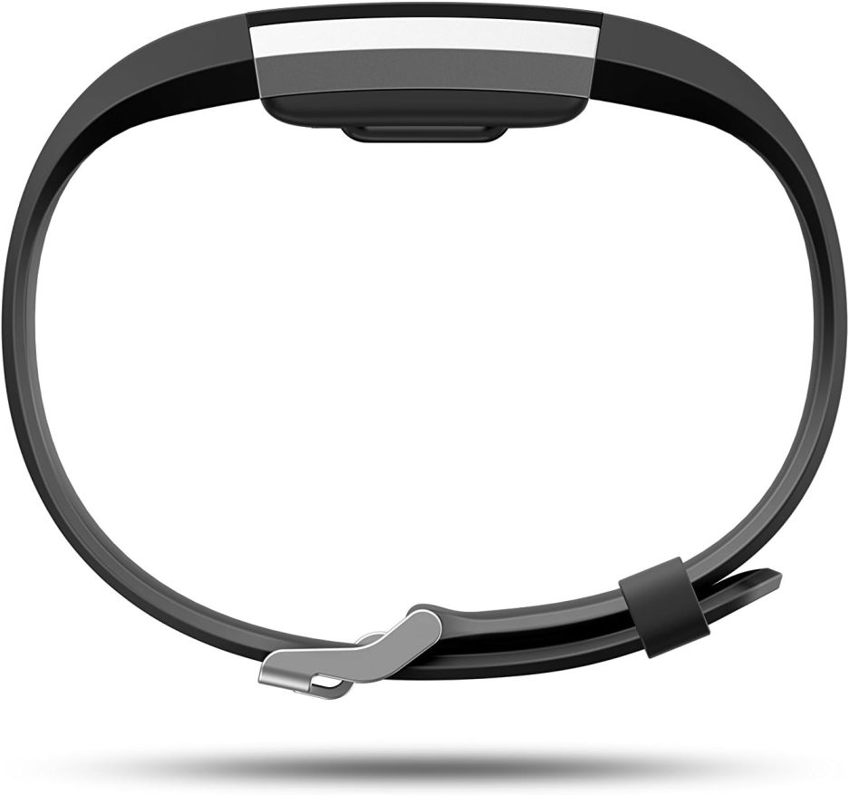 Fitbit Charge 2 Heart Rate + Fitness Wristband, Black, Large (US Version), 1 Count - Image 2